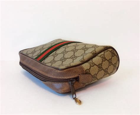 gucci cosmetic pouch vintage|gucci pouch price.